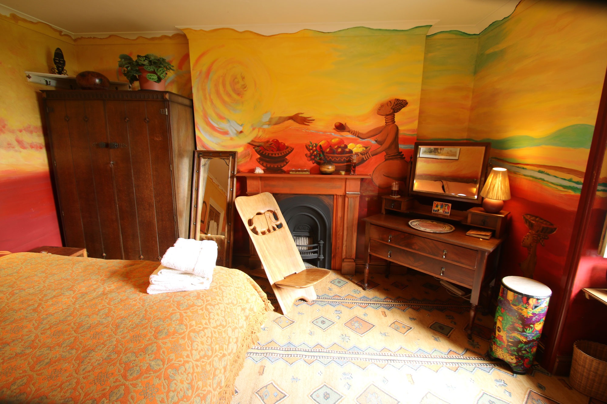 Oya double room at Over the Rainbow