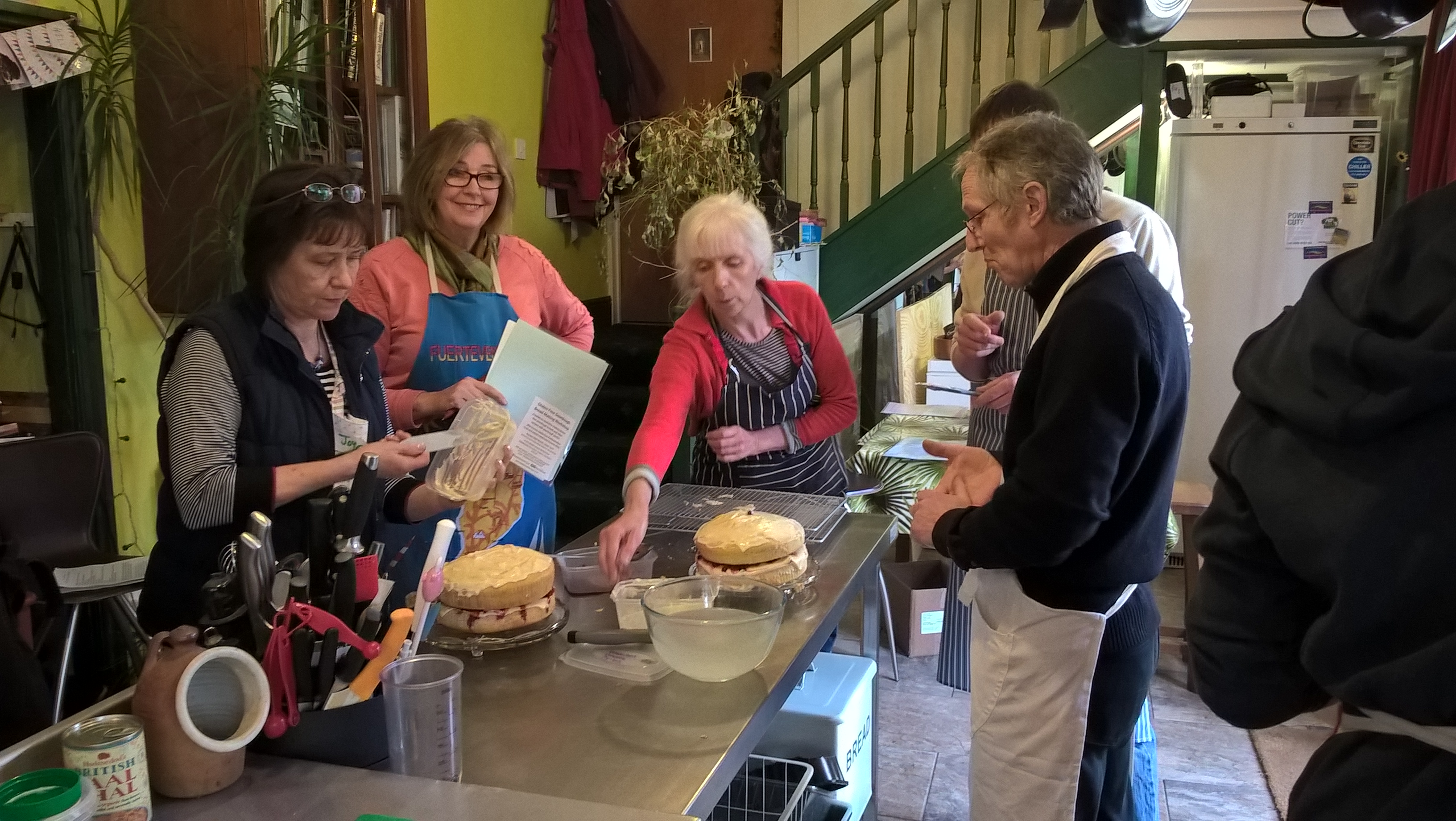 Vegan cookery weekend at Over the Rainbow